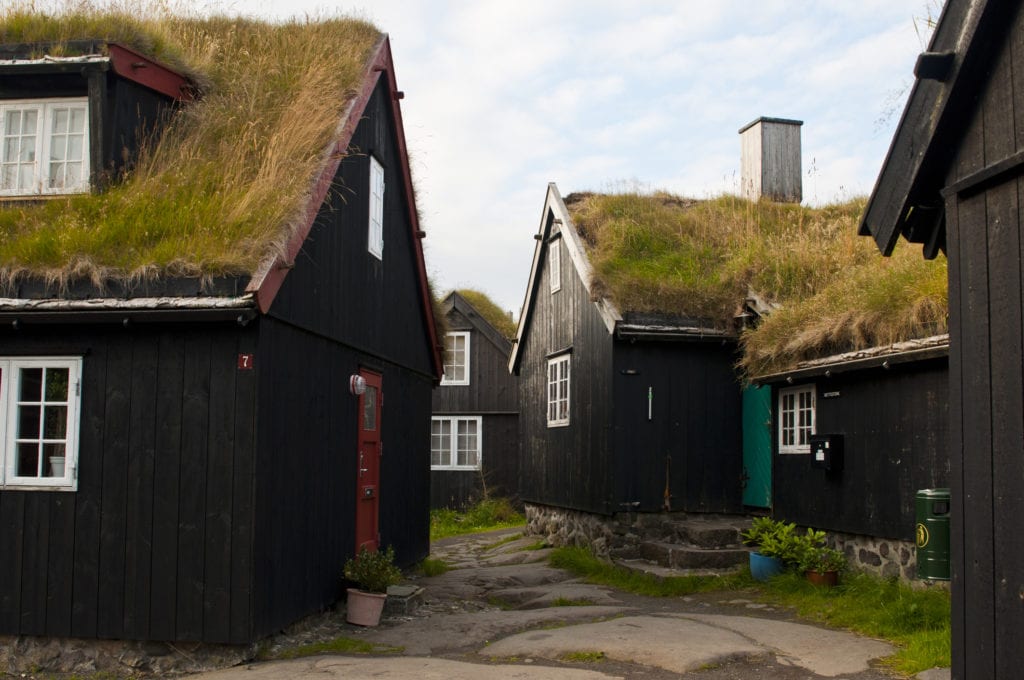 Domy w Tórshavn, Wyspy Owcze