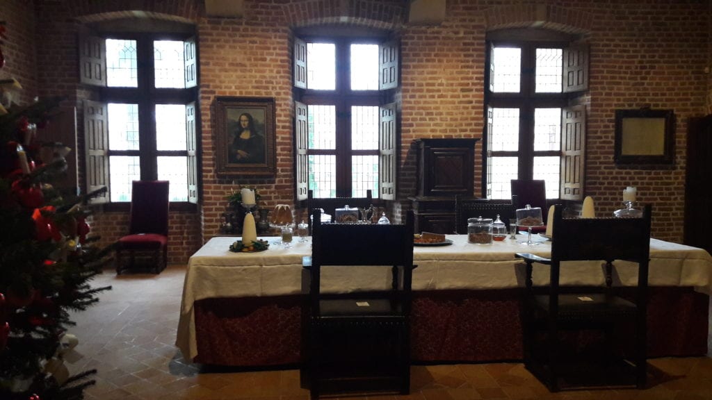 Château du Clos Lucé - tu mieszkał Leonardo da Vinci, Francja