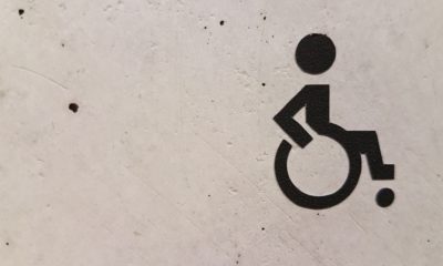 Grafika osoba niepełnosprawna