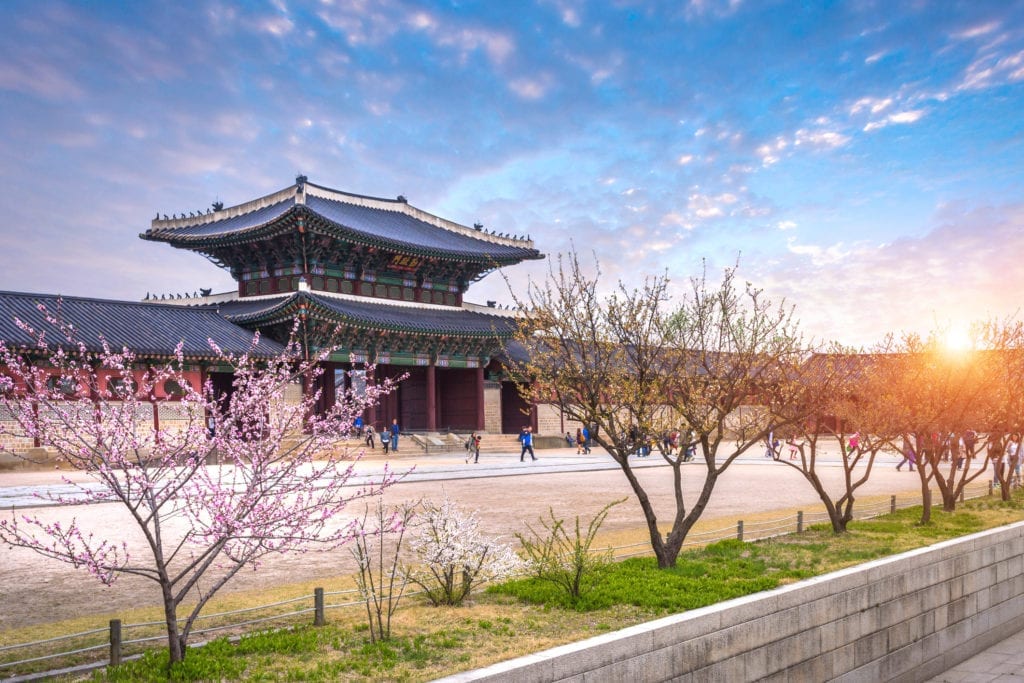 Gyeongbokgung, jeden z pałaców cesarskich, fot. Panya Khamtuy Dreamstime.com