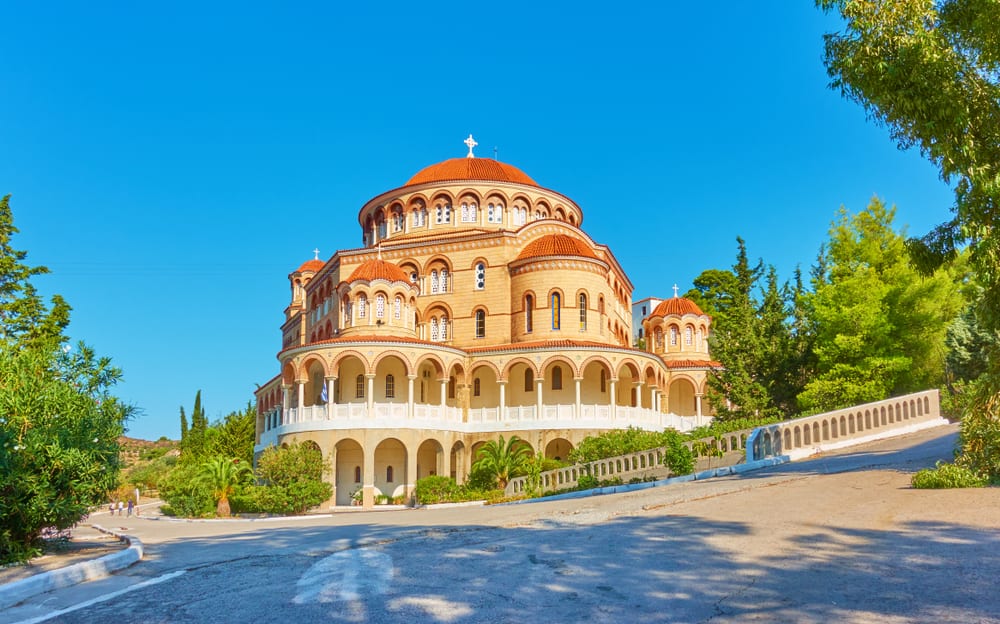 Klasztor Agios Nektarios, Egina