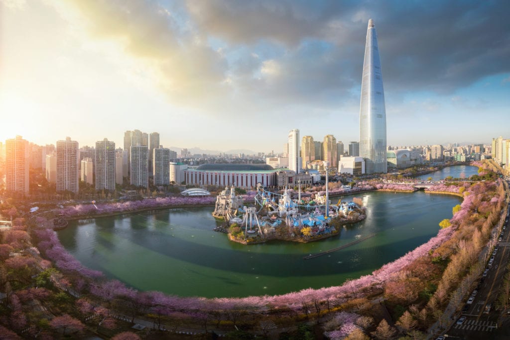 Lotte World Tower, Seul jeden z najwyższych budynków świat, Korea