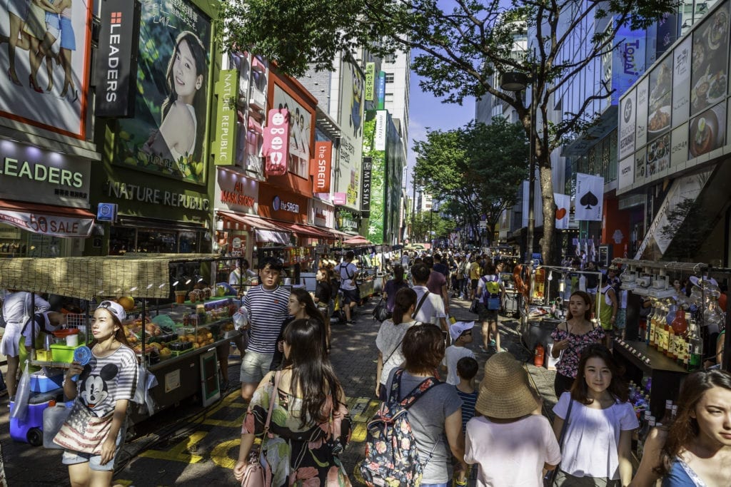 Myeongdong, fot. Chih Chang Chou Dreamstime.com