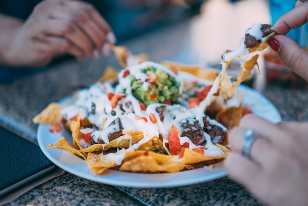 Nachos,meksykańskie danie