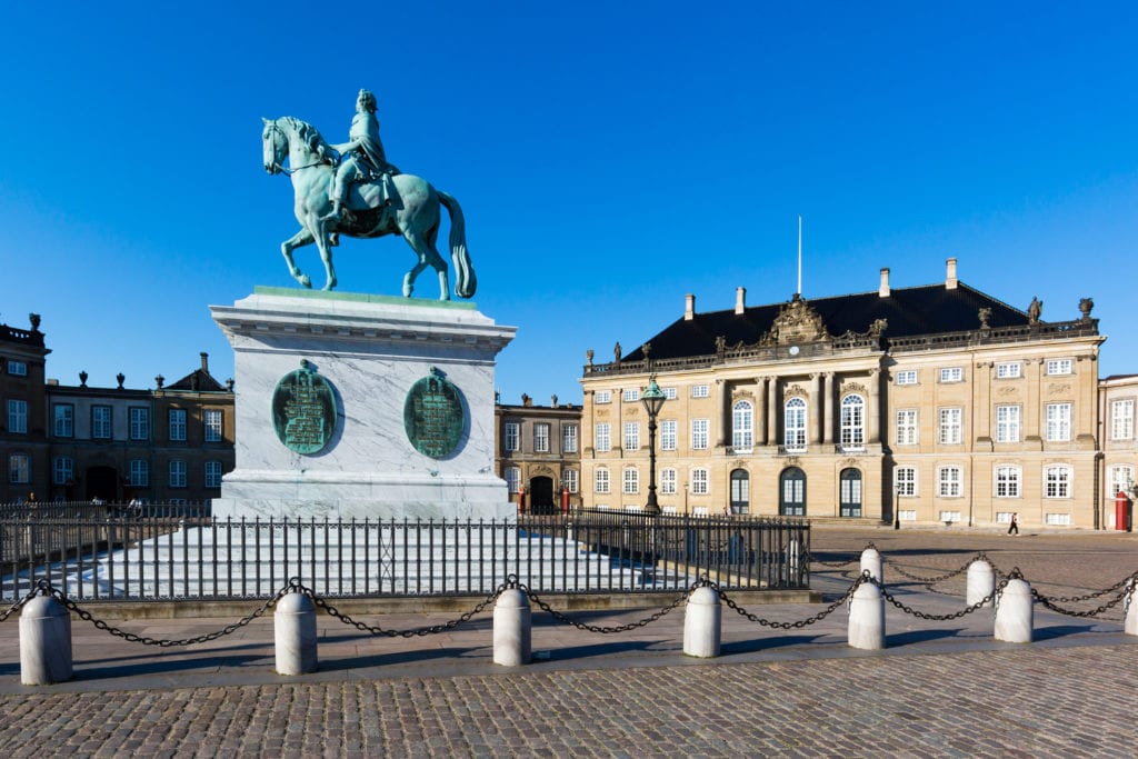 Pałac Amalienborg, Kopenhaga