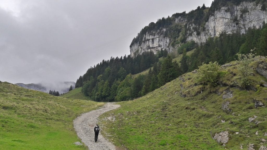 Szlak do Wildkirchli, fot. archiwum własne