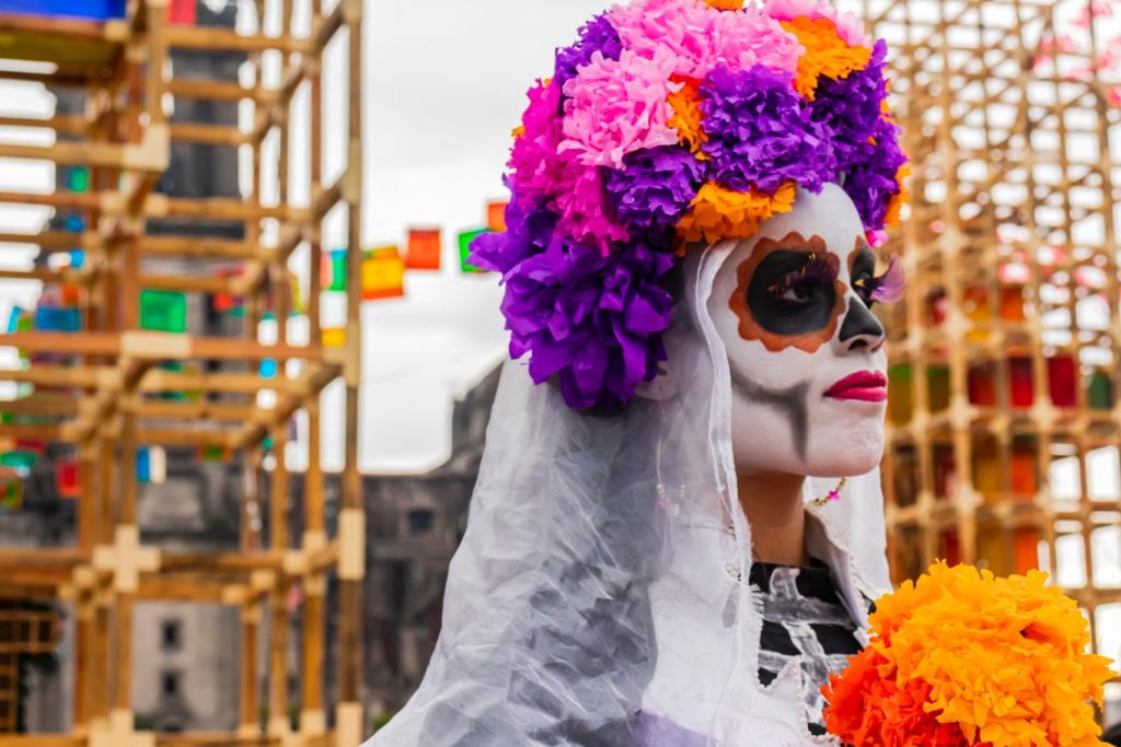 Zócalo, Día de Muertos, Mexico City