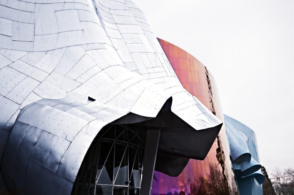 EMP Museum w Seattle, USA