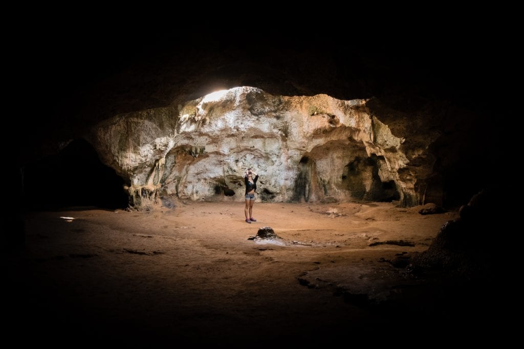 Jaskinia Guadirikiri, Aruba