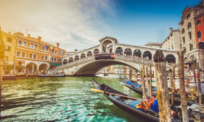 Most Rialto w Wenecji.