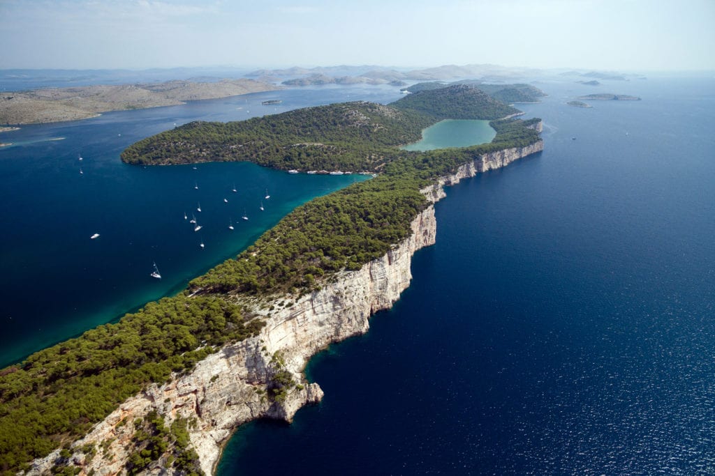 Park przyrody Telašćica i jezioro Mir Dugi Otok Chorwacja