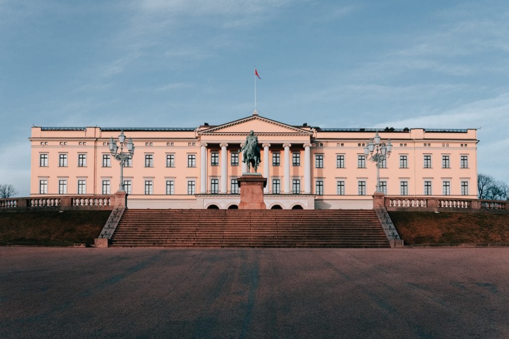 Pałac Królewski w Oslo, Norwegia