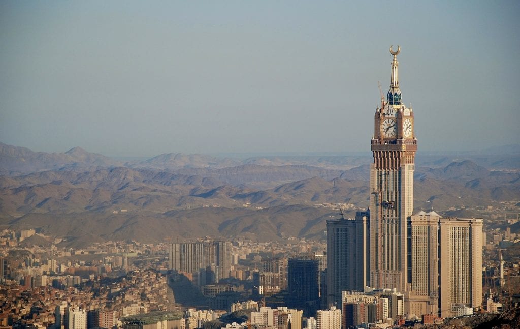 Abradż al-Bajt w Mekce, Arabia Saudyjska