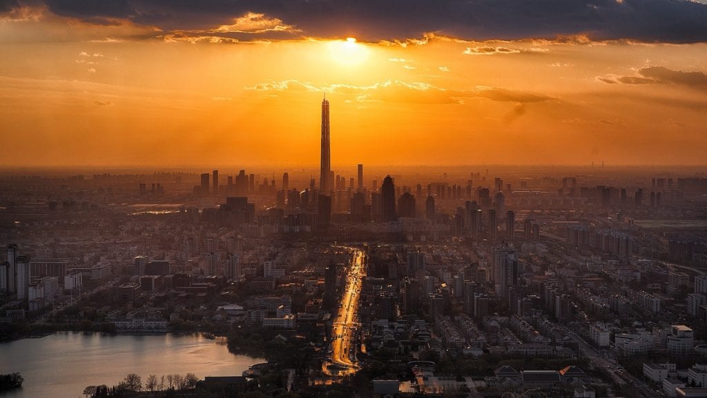Tianjin CTF Finance Centre w Tiencin, Chiny