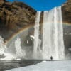 Wodospad Skógafoss, Islandia