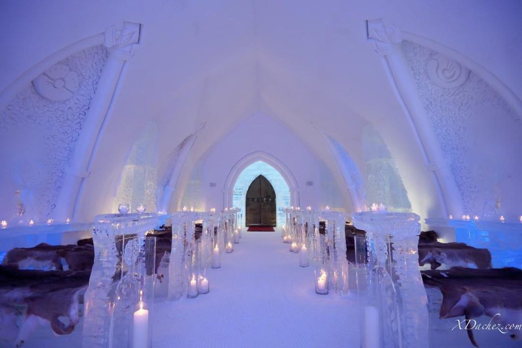 Hôtel de Glace w Kanadzie, fot. booking.com