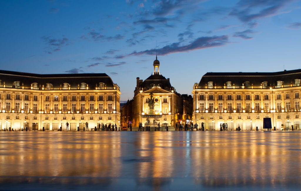 Place de la Bourse, Bordeaux Francja