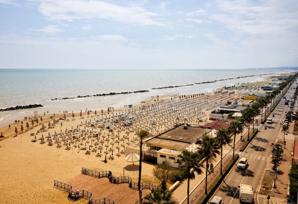 Plaże w Montesilvano, Włochy