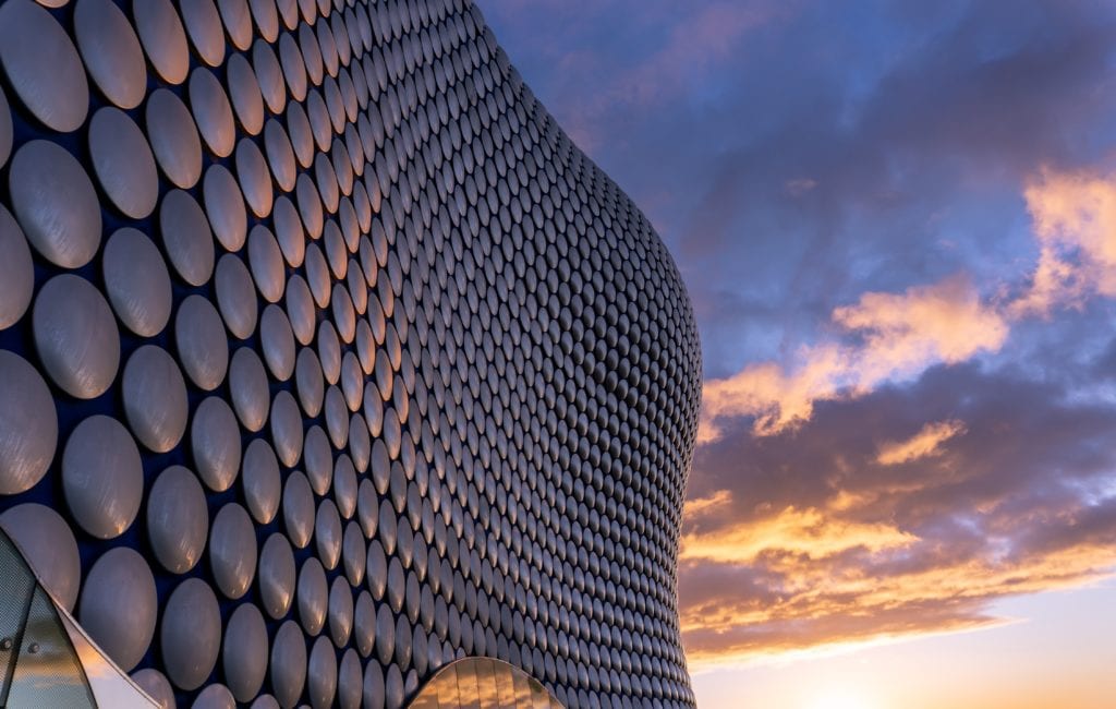 The Bull Ring w Birmingham,