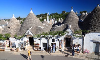 Trulli w Alberobello, Apulia, Włochy