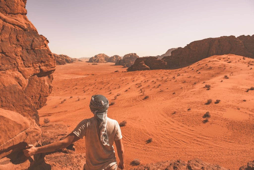 Pustynia Wadi Rum, Jordania