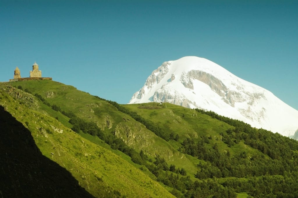Kazbek, Gruzja