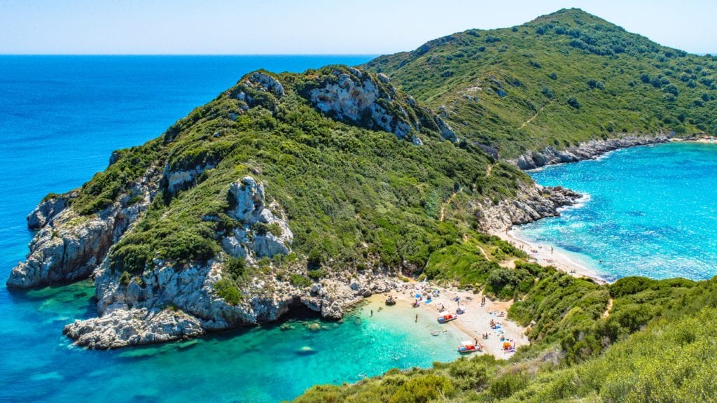 Plaże w Porto Timoni, Kreta