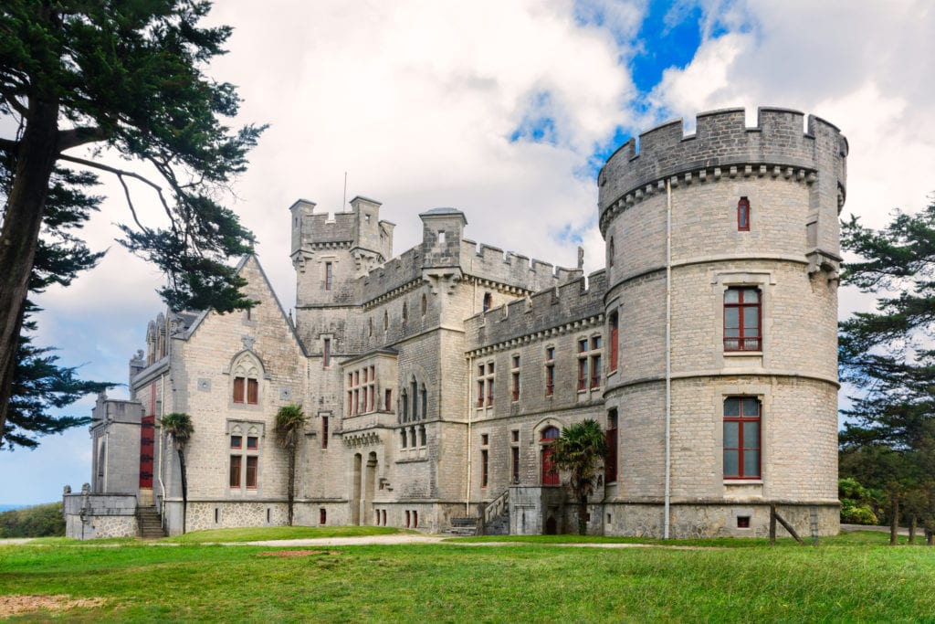 Château d'Abbadie niedaleko Kurortu Saint-Jean-de-Luz