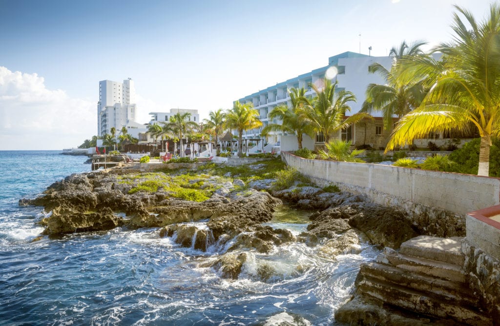 Wybrzeże Cozumel, niedaleko Cancun