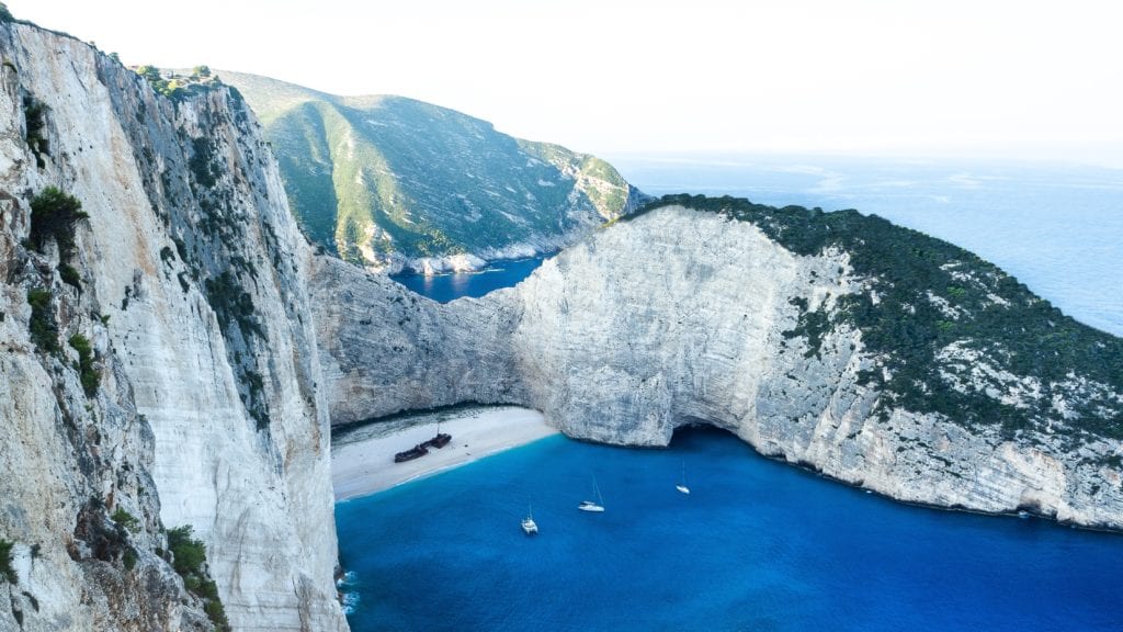 Plaża Navagio, Zakintos, Grecja