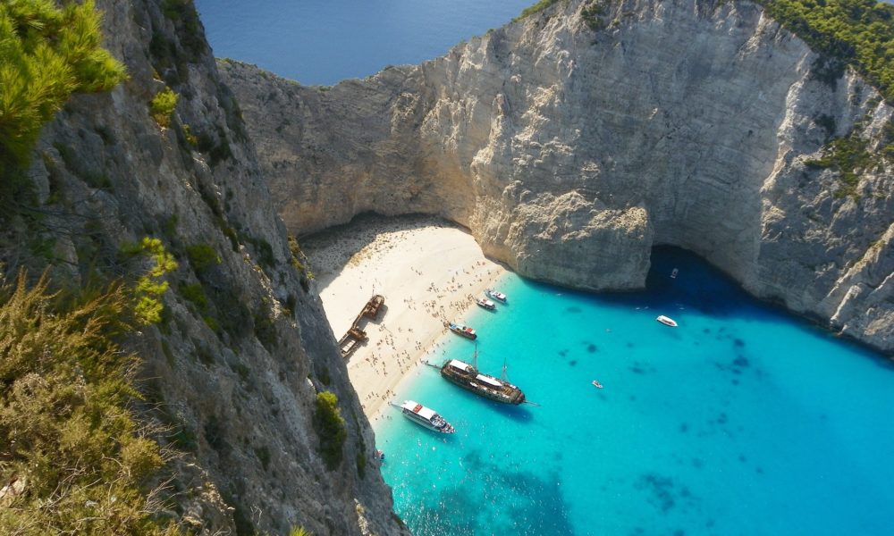 Plaża Navagio, Zakintos, Grecja