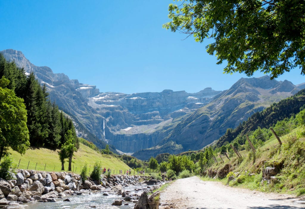W drodze na wodospad Gavarnie