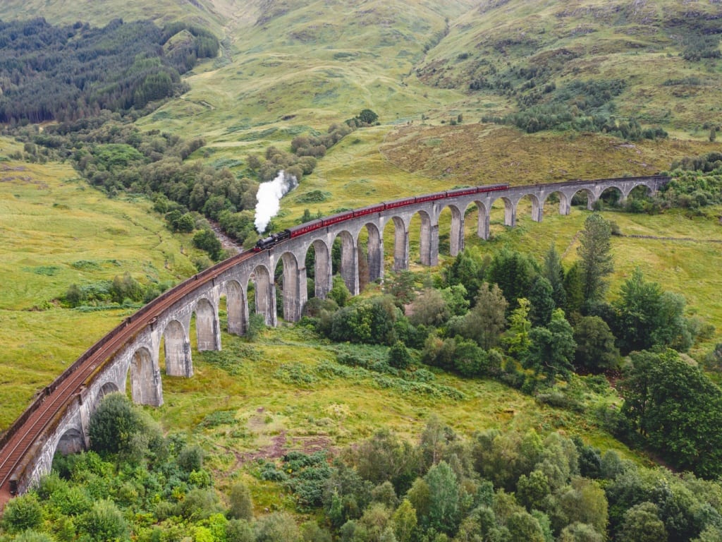 Wiadukt Glenfinnan, Szkocja