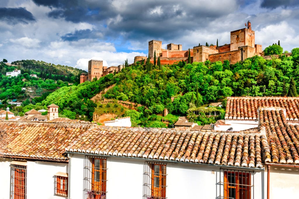 Alhambra w Granadzie, Andaluzja