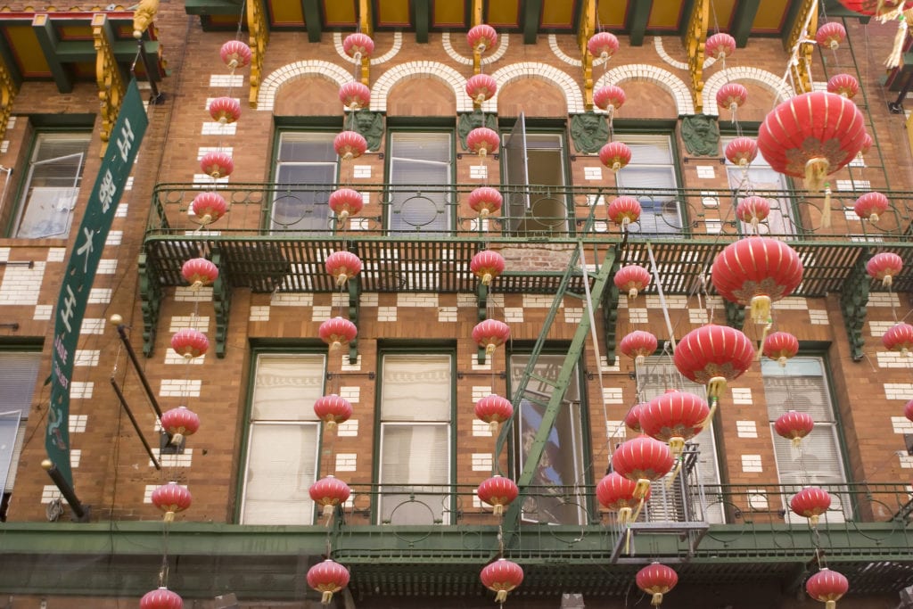 Chinatown w San Francisco, USA