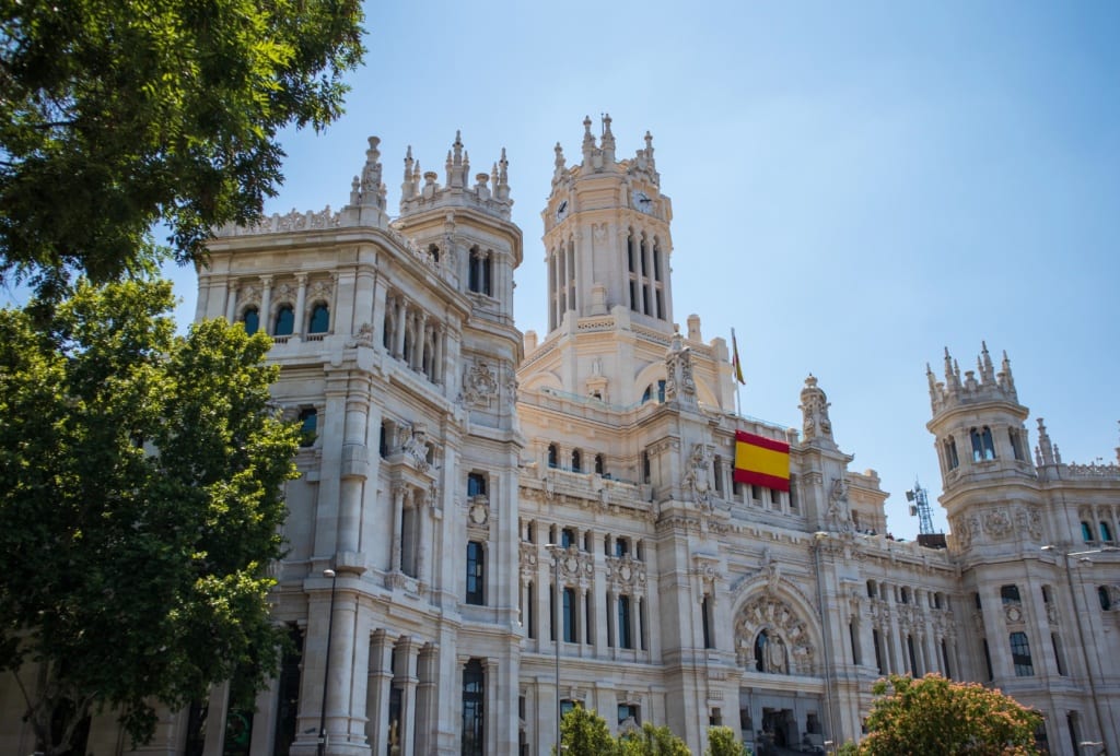 Palacio de Cibeles, Madryt,