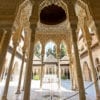 Pałac Nasrydów, Patio of the Lion, Granada Andaluzja