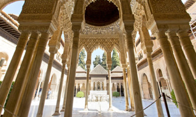 Pałac Nasrydów, Patio of the Lion, Granada Andaluzja