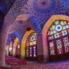 Różowy Meczet (Nasir al-Mulk) w Szirazie, Iran