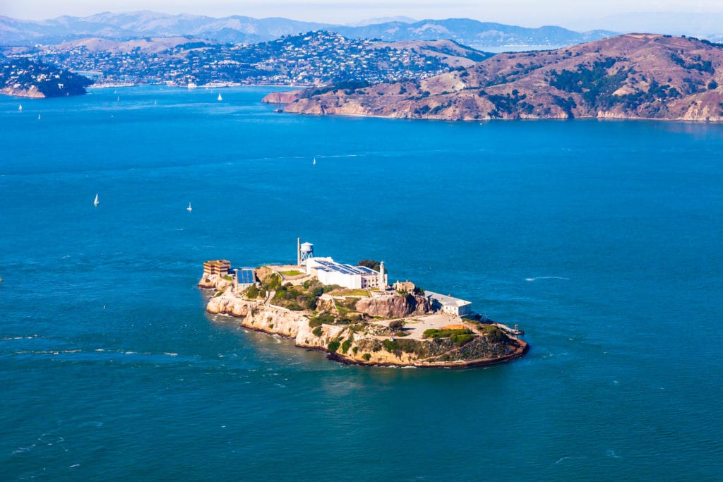 Wyspa Alcatraz, San Francisco USA