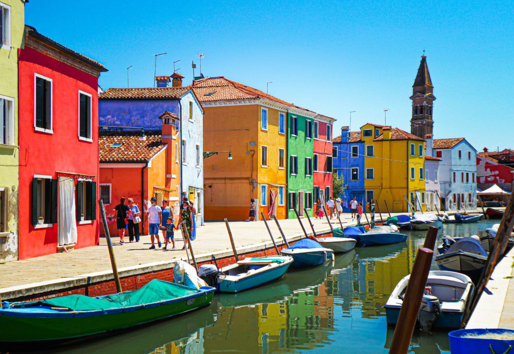 Burano niedaleko Wenecji