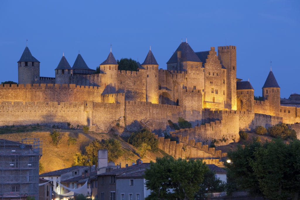 Fortyfikacje Carcassonne, FRancja