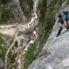 Region Dachstein jest popularny wśród miłośników wspinaczki, Austria