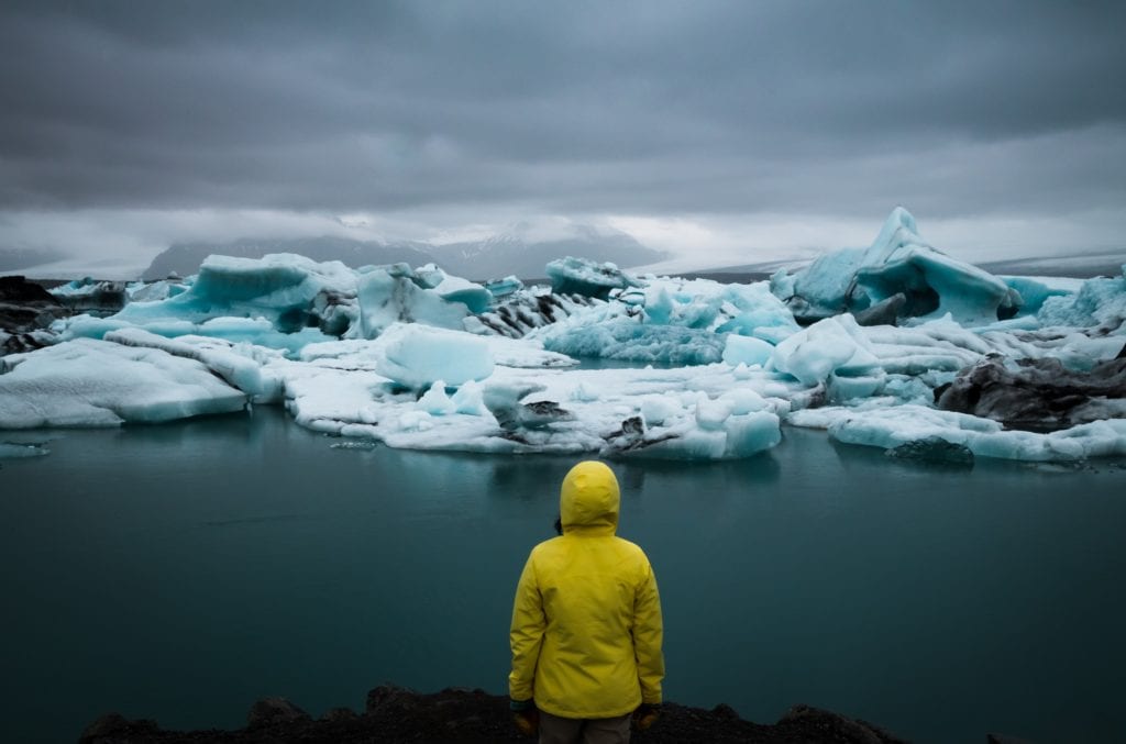 Jezioro Jökulsárlón, Islandia