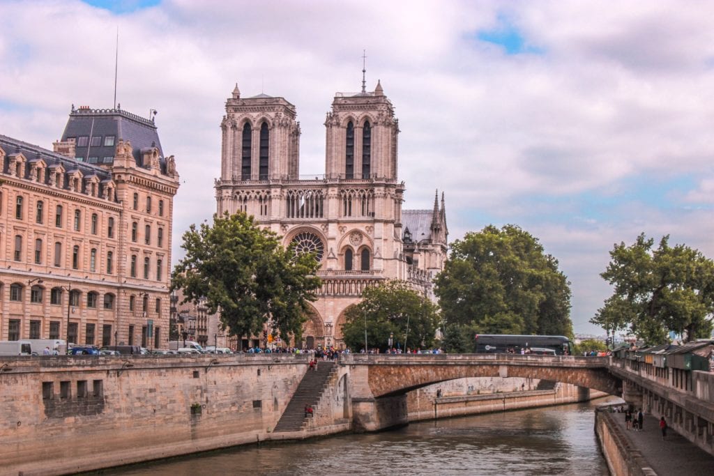 Katedra Notre Dame, Paryż przed pożarem