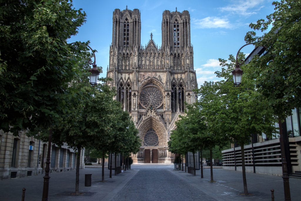 Katedra Notre-Dame w Reims, Francja UNESCO