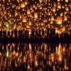 Obchody Loy Krathong w Chiang Mai, Tajlandia