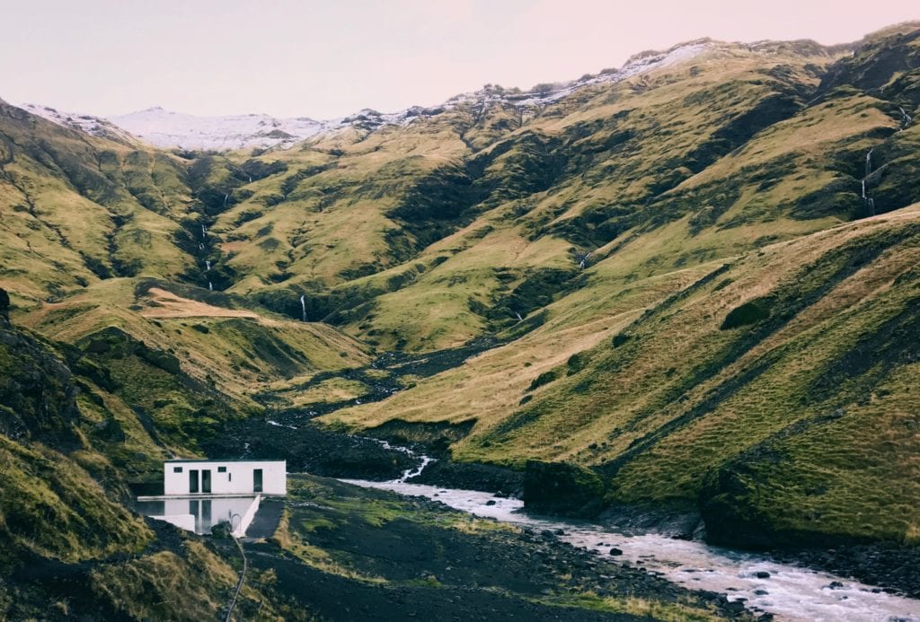 Basen Seljavallalaug,Islandia