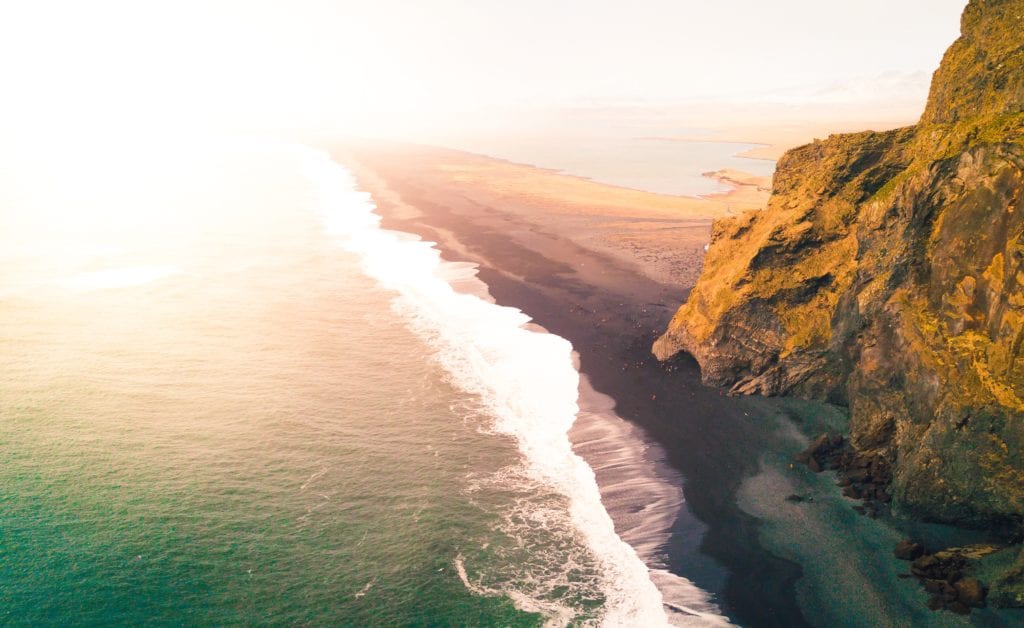 Czarna plaża Reynisfjara, Islandia