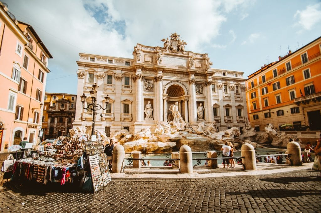 Fontanna Trevi w Rzymie